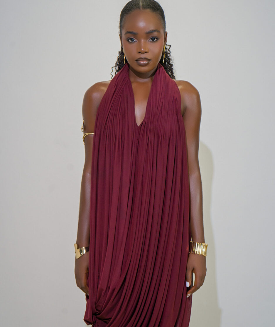 DRAPE DRESS